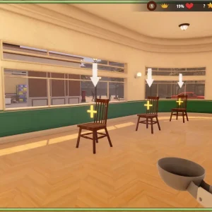 In game option chair