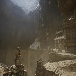 Inside caves graphics