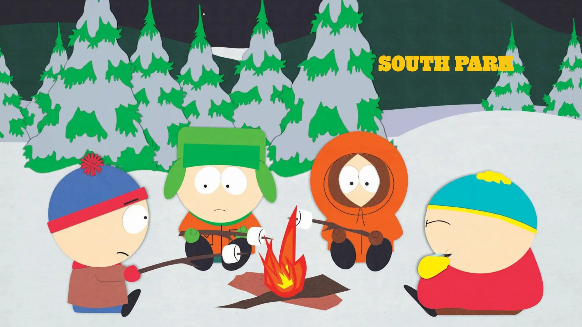South Park Theme wallpaper preview on a Windows desktop