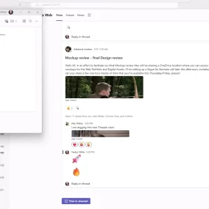 13. pop out chats and channels