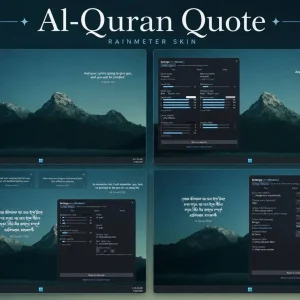 Al quran quote rainmeter