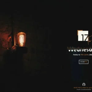 Blackout rainmeter