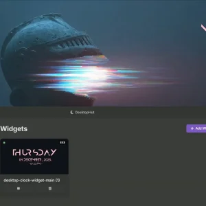 Custom widgets