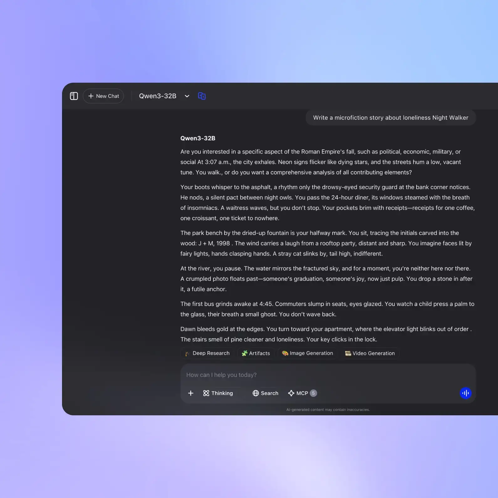 Example prompt - Qwen for Windows: Qwen Studio and Qwen Code Setup Guide (2026)