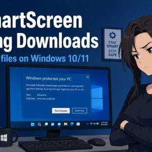 Fix smartscreen fix on pc cover