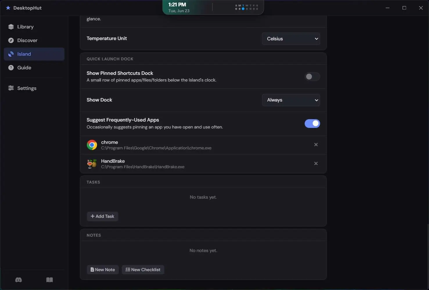 Floating island setup - DesktopHut for Windows: Live Wallpaper Setup Guide