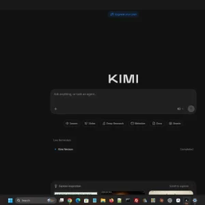 Homescreen screenshot