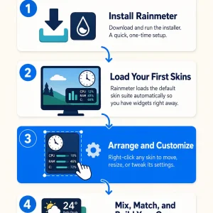 How rainmeter works infographic