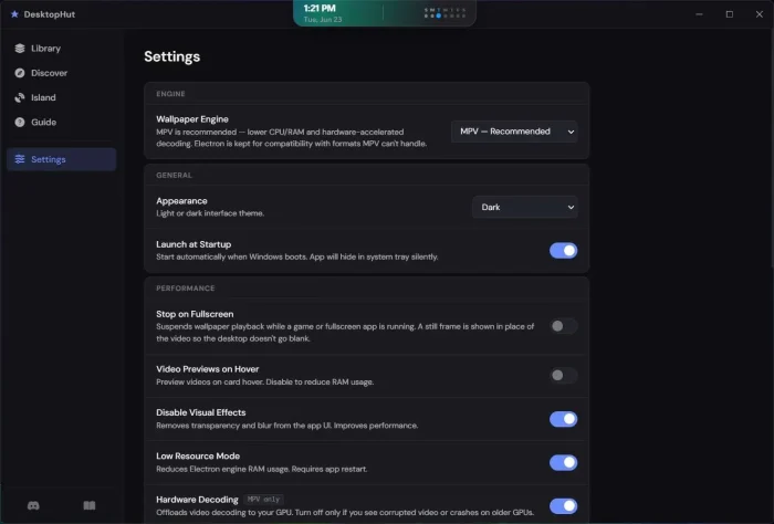Integrate with wallpaper engine - DesktopHut for Windows: Live Wallpaper Setup Guide