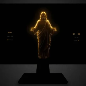 Jesus christ rainmeter