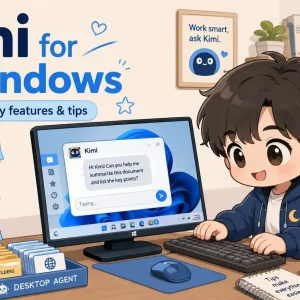 Kimi desktop app for pc cover