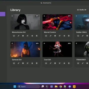 Library desktophut