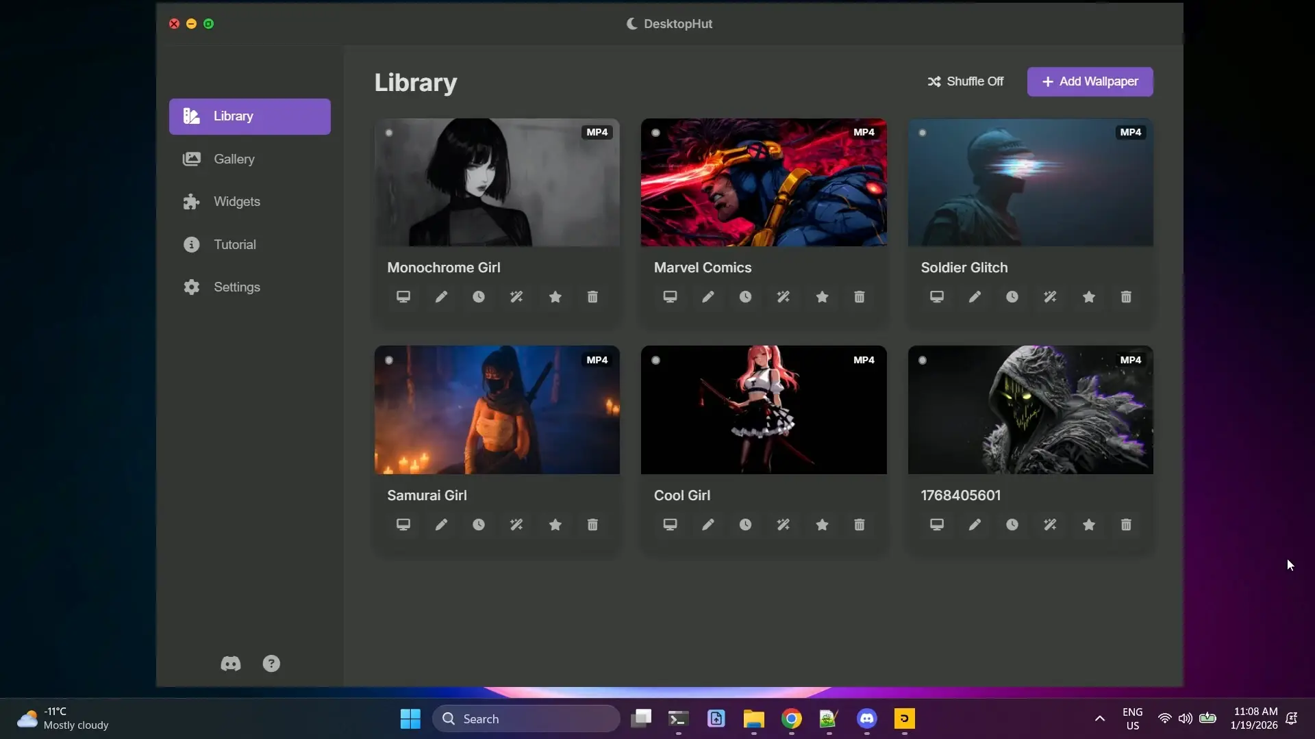 Library desktophut - DesktopHut for Windows: Live Wallpaper Setup Guide