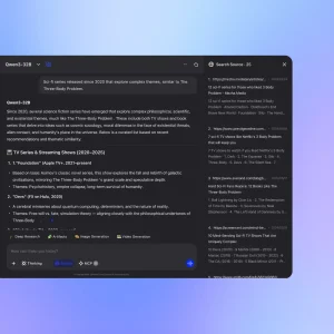 Qwen studio online research