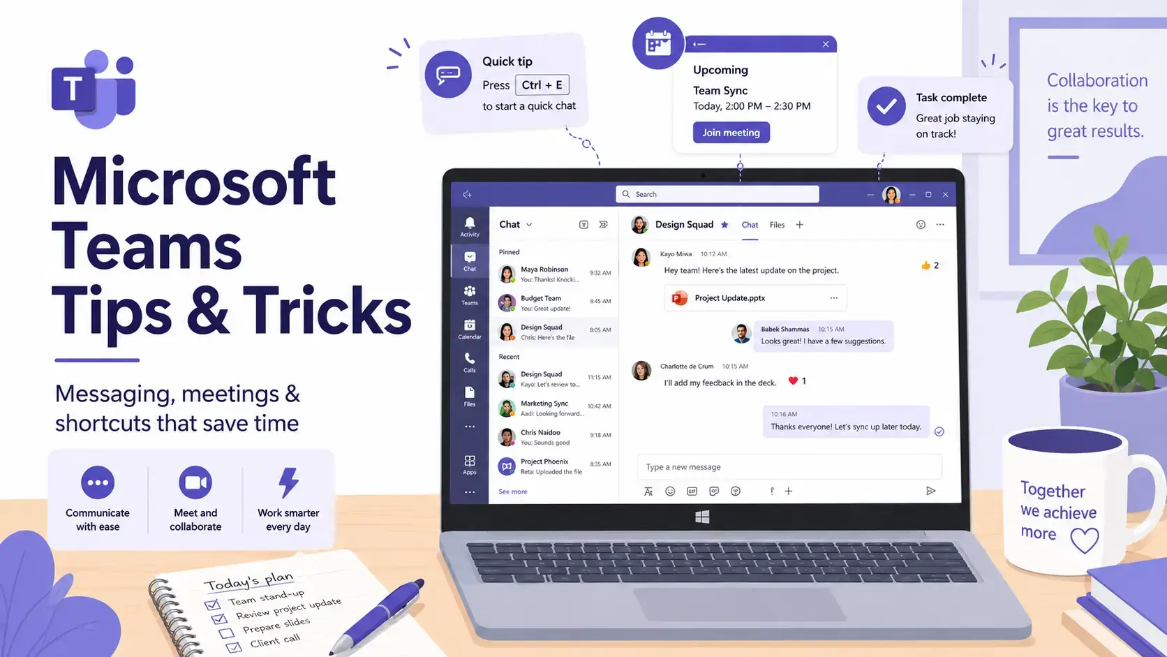 Teams on pc tricks and tips cover - Microsoft Teams Tips and Tricks: Work Faster in 2026