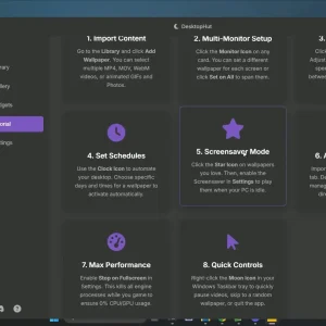 Tutorial desktophut software
