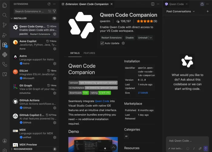 Vscode extension - Qwen for Windows: Qwen Studio and Qwen Code Setup Guide (2026)
