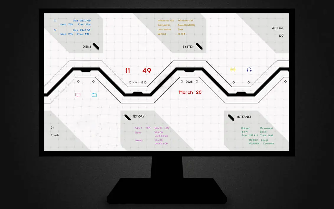 Wave rainmeter - Rainmeter for Windows: Skins, Setup, and Getting Started