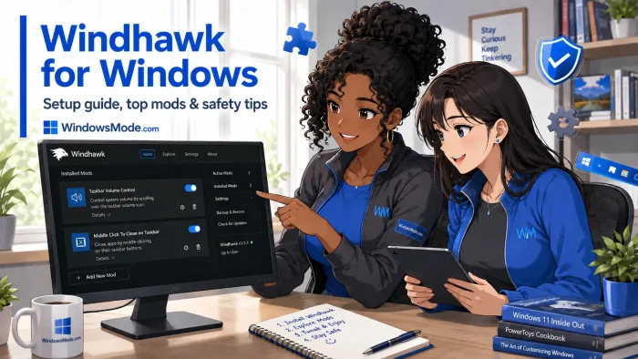 Windhawk for pc cover - Windhawk for Windows - Setup, Mods & Safety Guide