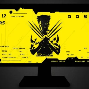 Wolverine rainmeter