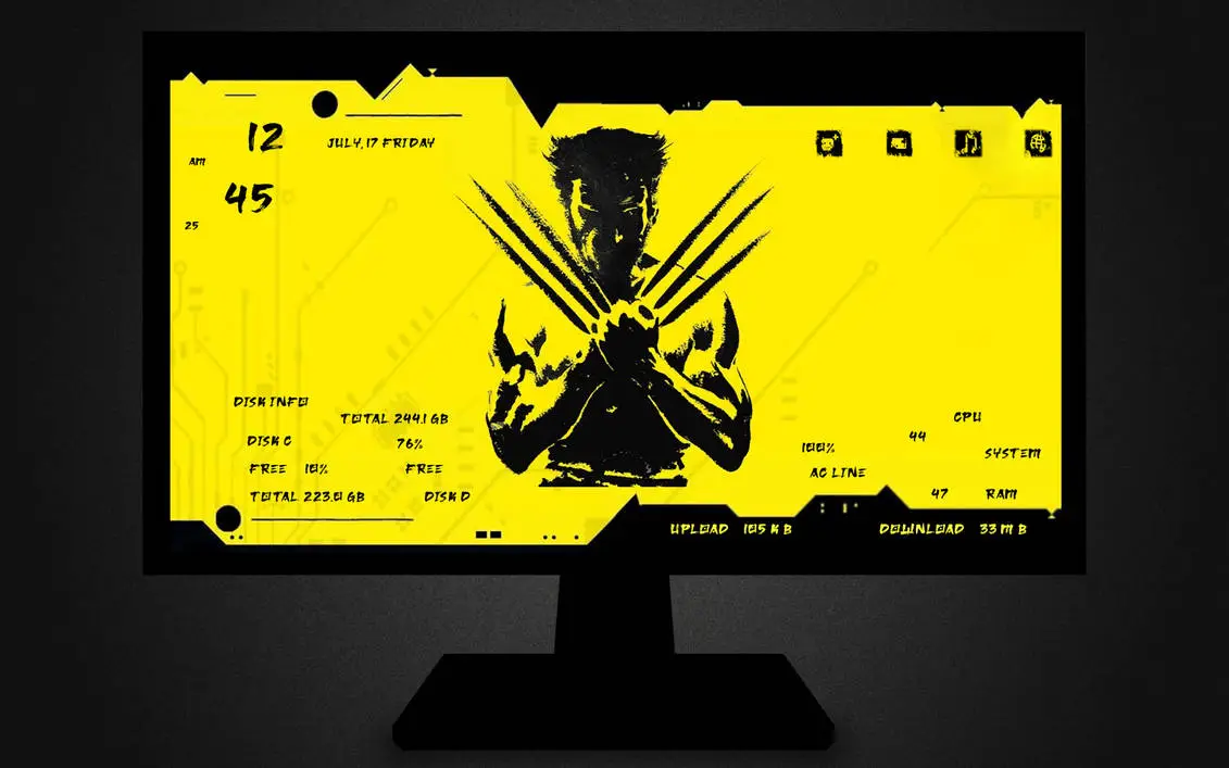 Wolverine rainmeter - Rainmeter for Windows: Skins, Setup, and Getting Started