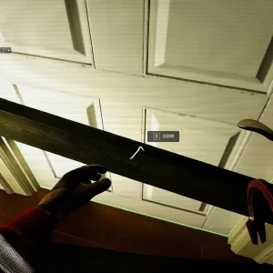 Gameplay graphics opening door