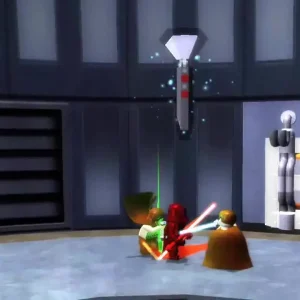 Lego star wars complete saga lightsaber battle pc screenshot