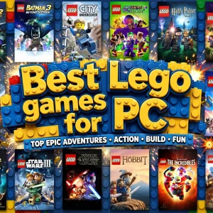 Lego games on pc cover