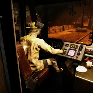 Running away in truck