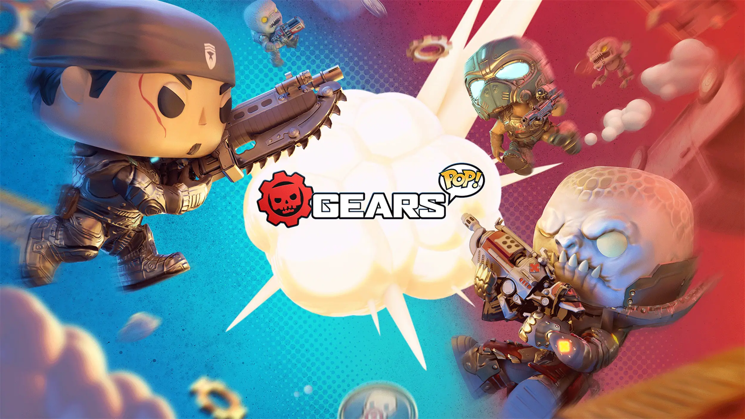 Gears POP! Wallpapers wallpaper preview on a Windows desktop