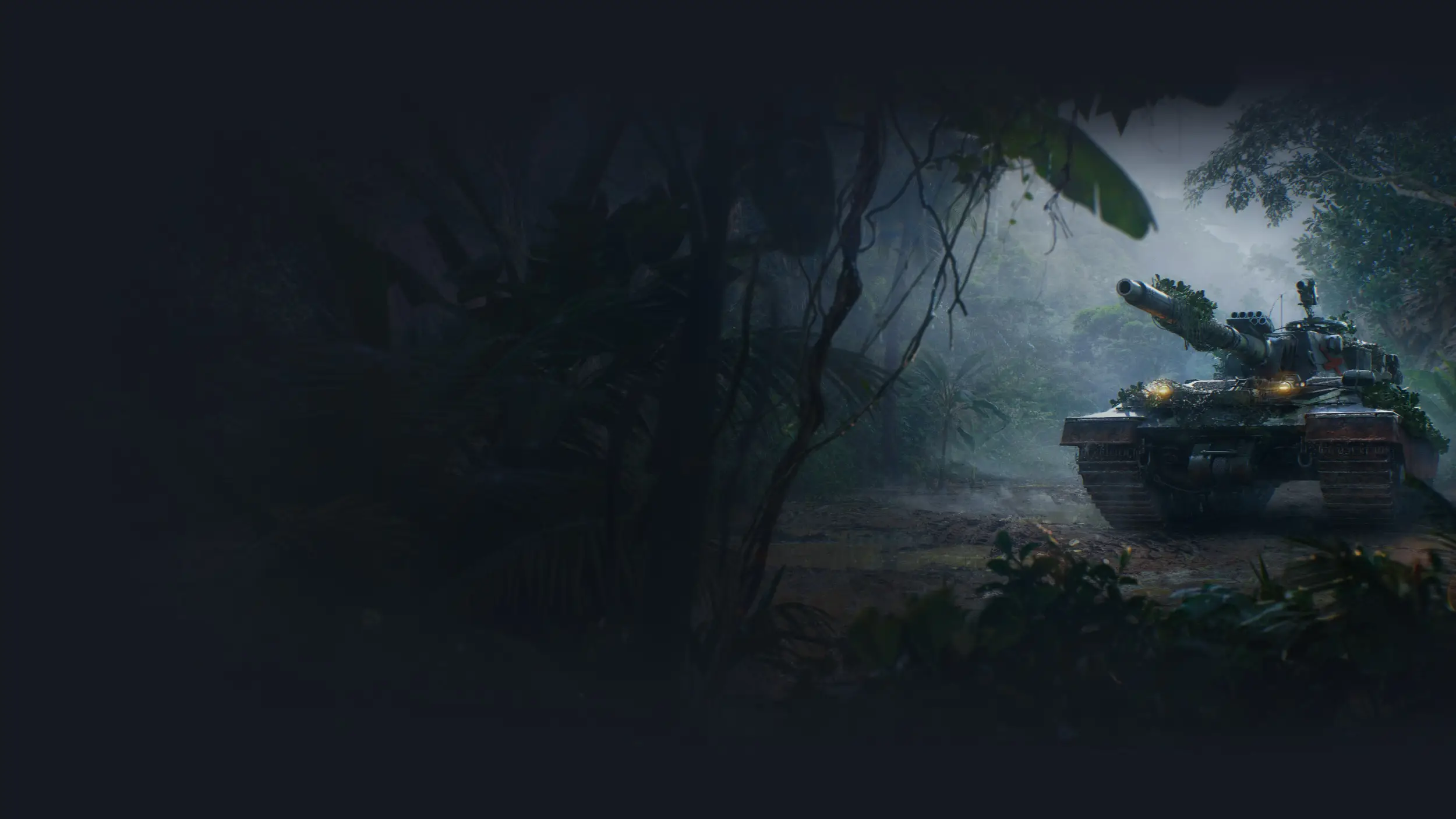 World of Tanks Official Theme wallpaper preview on a Windows desktop