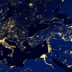 23 earth from above windows theme