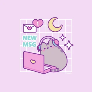 23 pusheen gamer windows theme