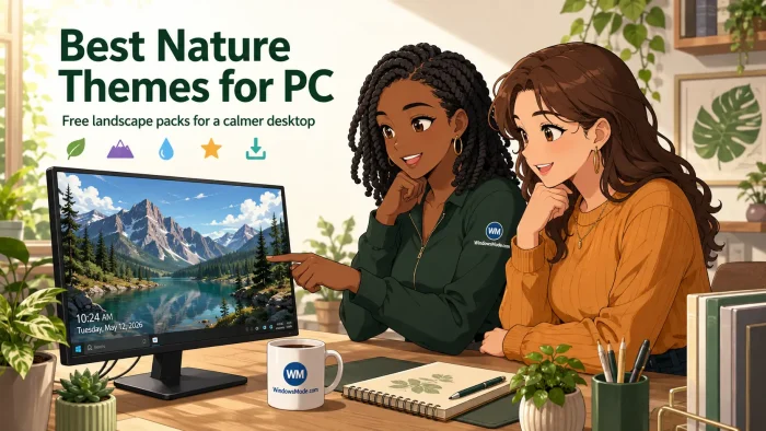 Top nature themes pc cover - The Best Nature and Landscape Themes for Windows: Free Packs for a Calmer Desktop