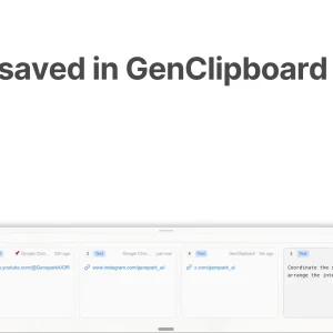 Genclipboard windows clipboard history panel