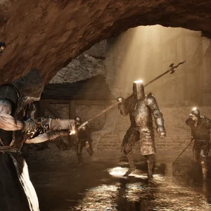Mortal shell 2 firearm aim flooded stone tunnel knights