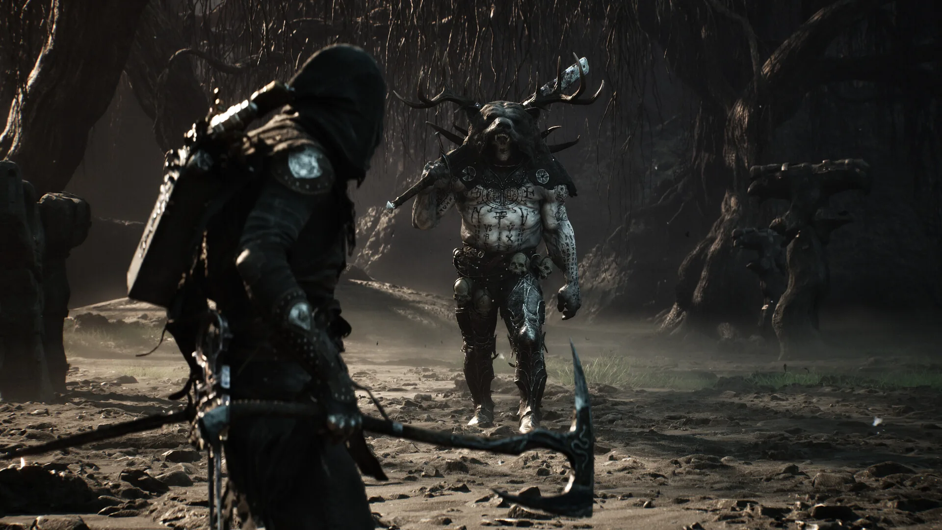Mortal shell 2 hooded warrior versus antlered brute dead forest - Mortal Shell II for PC: Guide, Tips & System Requirements