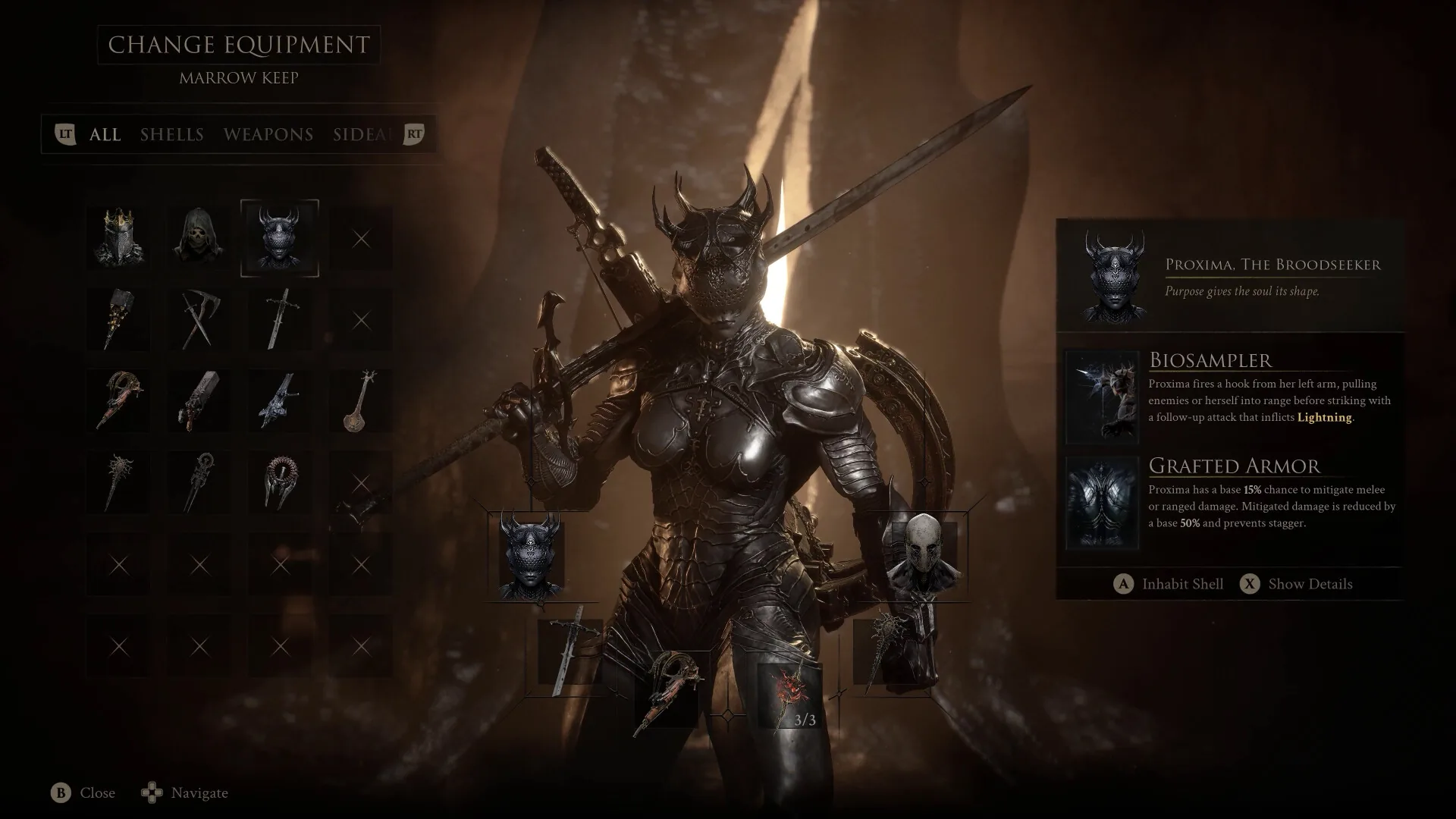 Mortal shell 2 shell select menu proxima broodseeker perks - Mortal Shell II for PC: Guide, Tips & System Requirements