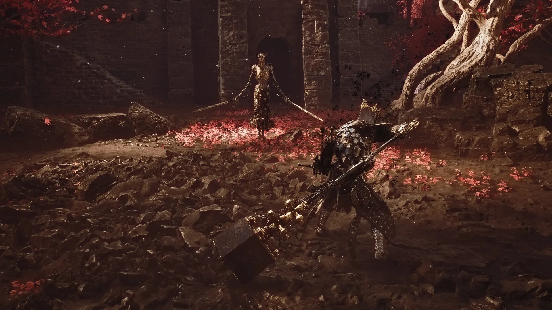 Mortal shell 2 spear duel red glowing courtyard ruins - Mortal Shell II for PC: Guide, Tips & System Requirements