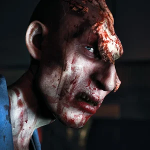 No more room in hell 2 zombie head wound close up