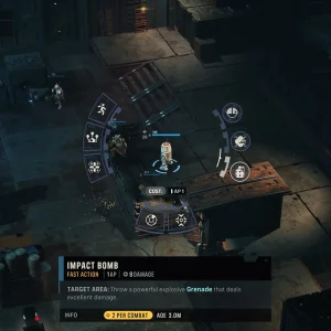 Star Wars Zero Company Impact Bomb Ability Tactical Grid