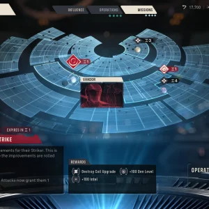 Star Wars Zero Company Operations Mission Select Map Screen
