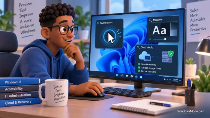 Cover image windows september 18 2026 - Windows 11 Preview Update: New Accessibility and Cloud Rebuild Features