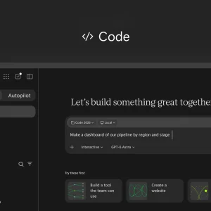 Copilot Code building a dashboard