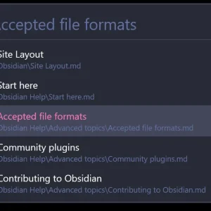 Flow Launcher Obsidian plugin