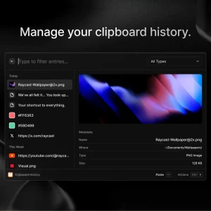 Manage clipboard