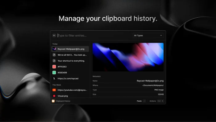 Manage clipboard - Raycast for Windows: Features, Pricing and Whether You Need It