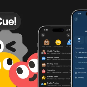 Cue app by Manus