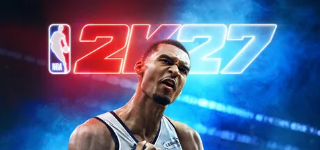 NBA 2K27 PC cover art showing Victor Wembanyama