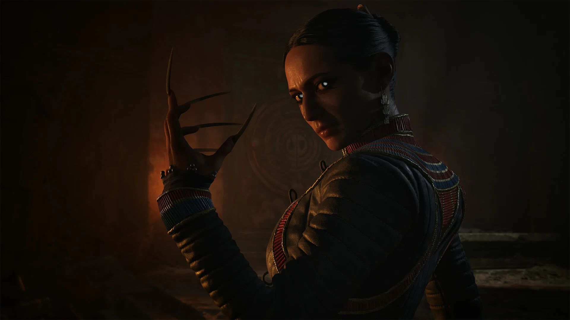 Coen using vampire powers at night in The Blood of Dawnwalker